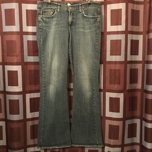 LUCKY BRAND DUNGAREES JEANS